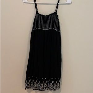 Papaya Black Sundress